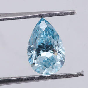 Ansterジュエリー梨型カットラボ栽培ダイヤモンドHPHTレッドブルーグリーンイエローピンクハート型ダイヤモンドジュエリー作り用 - Product Image 2