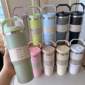 斯坦第二代30盎司绝缘吸管杯便携式大容量不锈钢真空冰瓶 - Product Image 4