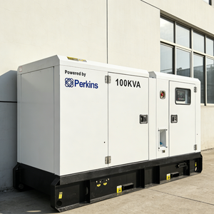 Groupe électrogène triphasé silencieux Perkins de 20 à 100 kVA, refroidi par eau, pour usage industriel - Product Image 1