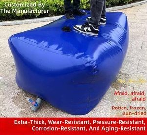 Sacs de transport d'eau <span class=keywords><strong>ZOE</strong></span> Moyen-Orient, capacité 1000L, conception flexible soudée à haute température, garantie 3 ans pour un transport facile - Product Image 3