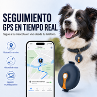Traceur GPS 4G LTE portable pour animaux de compagnie avec son et lumière pour chiens et chats, dispositif de collier étanche, colliers pour chiens avec GPS