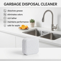 Tablettes nettoyantes écologiques pour éviers de cuisine, désodorisant moussant pour canalisations, nettoyage en profondeur
