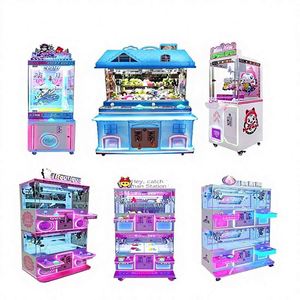 Guangzhou Panyu Clear Glass Cash Payment CE Certified for Beauty Store Display Arcade USA <b>Claw</b> <b>Machine</b> - Product Image 2