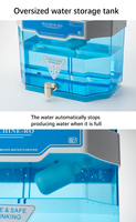 Sistem Pemurni Air Reverse Osmosis 6 Tahap Alkaline 75 Gpd dengan UV dan Tangki Penyimpanan untuk Rumah Tangga