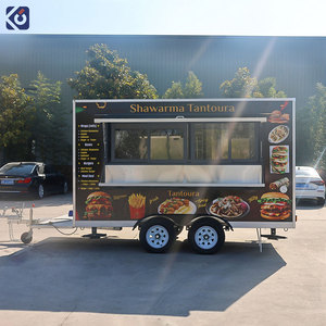 CAMPTRL Nouvelle remorque chariot à hot-dogs, camion de restauration mobile, bar de concession, fourgon de restauration pour glaces et burgers - Product Image 4
