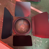 Projecteur LED Fresnel à CRI élevé 200W 300W 400W avec zoom automatique, ventilateur silencieux, blanc chaud, blanc froid, éclairage de scène LED