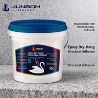 Adhésif pour marbre beige de qualité supérieure JUNBOM, durcissement rapide avec durcisseur pour l'assemblage de carreaux vitrifiés, directement de l'usine avec emballage personnalisé