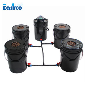 5 Ronde Emmer Hydrocultuur Systeem Voor Thuis. <span class=keywords><strong>Dwc</strong></span> Container Hydrocultuur Systemen - Product Image 4