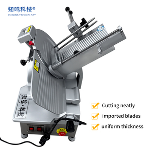 פורס בשר מסחרי אוטומטי חדש 220V נירוסטה לפריסת בשר קפוא עבור קייטרינג מסחרי - Product Image 3