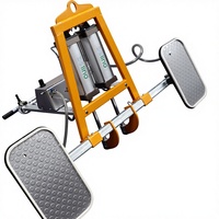 Pengangkat Vakum Pneumatik Belino Baru Kapasitas Horizontal 500kg & Vertikal 250kg Kaca 6 Cup Hisap Tinggi Maksimum 1400mm