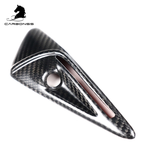 Phụ Kiện Xe Khô Bất Carbon Fiber Fender Trims Phụ Tùng Xe Hơi Side Máy Ảnh Đầy Đủ Nhà Ở Bao Gồm Bất Carbon 2 Pcs Xe Cho Tesla - Product Image 6