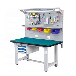 Table de travail portable <span class=keywords><strong>atelier</strong></span> en acier établi à roulettes - Product Image 3