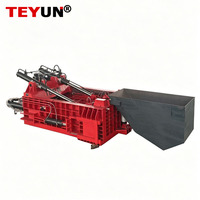 Compacteur hydraulique de déchets métalliques, presse à balles de grande capacité pour ferraille