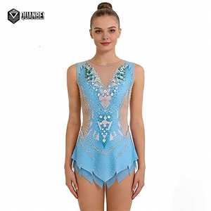 ชุดยิมนาสติกศิลป์ การแข่งขันฟิตเนส การสอบศิลปะ <span class=keywords><strong>กระโปรง</strong></span>ฝึกซ้อมเชียร์ลีดเดอร์แบบมืออาชีพ - Product Image 1