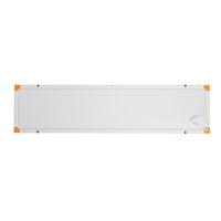 Panneau LED direct/indirect, éclairage haut/bas, 40W, 595x595mm, lampe de plafond suspendue pour bureau, école, hôpital