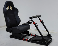 Simulateur de course arrière monté sur support de roue, adapté Logitech G25 G27 G29 G920 Thrustmaster T300 T500 T300RS T500RS