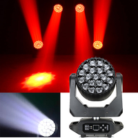 Flight Case pour éclairage de scène DJ 19*40W RGBW Moving Beam Head Disco DMX512, barre laser, équipement de concert pour les Paralympiques