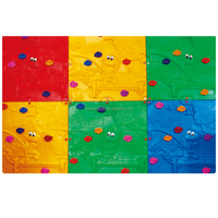 Grand mur d'escalade professionnel escalade peut contenir des accessoires pour enfants Durable enfant aire de jeux intérieure mur d'équipement de jeu intérieur