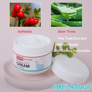 FATAZEN OEM ODM отбеливающий крем для подмышек на коленях алоэ вера арбутин против темных пятен увлажняющий отбеливающий крем для тела сияние - Product Image 4