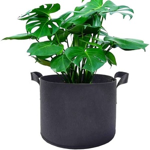 Không Dệt 1 2 3 5 10 20 30 50 100 200 Gallon Vườn Ươm Rau Hoa Poly Cảm Thấy <span class=keywords><strong>Planter</strong></span> Vải Pot Plant Grow Bag - Product Image 4