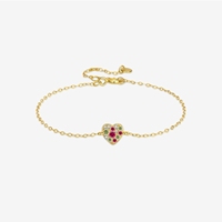 Bracelet délicat en argent sterling S925 avec zircon, design unique et tendance FY-MMB175, idéal pour la vente en gros de bijoux haut de gamme au design de niche.