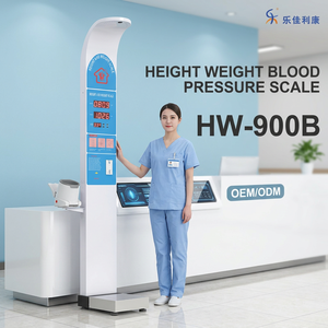 LEKA HW-900B Medical/Personal Mechanical Scale with LED Display Steel Construction 0.1kg Accuracy 1-Year Warranty - Product Image 1