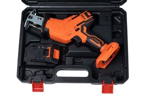 <span class=keywords><strong>Scie</strong></span> sauteuse industrielle professionnelle 21V sans fil, qualité DIY, deux batteries, lame de 185 mm, largeur de coupe maximale de 150 mm - Product Image 2