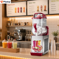 Machine à slush commerciale 12L à cuve unique pour boissons glacées, margaritas, smoothies et granitas