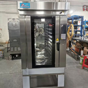 เตาอบลมร้อนแบบคอมบิ พร้อมฟังก์ชั่นไอน้ำ 380V สภาพใหม่ สำหรับใช้ในร้านเบเกอรี่ - Product Image 1