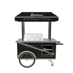 Macchina per gelato portatile/carrello per ghiaccioli italiano