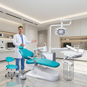 Fauteuil dentaire moulé par injection promotionnel – Fauteuil dentaire économique avec système de contrôle de base pour les professionnels soucieux de leur budget - Product Image 1