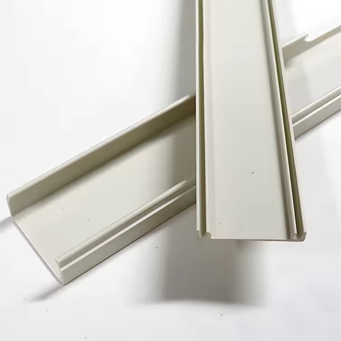 PVC Plastic Profile Electrical Conduit Cable Trunking Raceway Channel for Building Construction Wiring Protection System