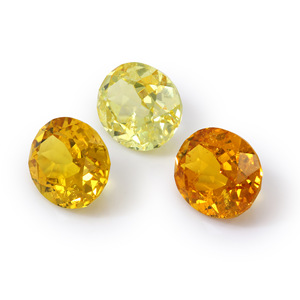 Cadermay Synthetic Citrine Oval Loose Stone Yellow For Jewelry Making - Product Image 4