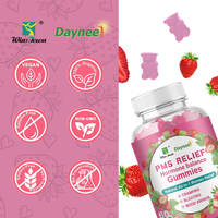 Soulagement du syndrome prémenstruel Gummies pour le syndrome prémenstruel Gommes vitaminées pour l'équilibre hormonal PMS pour les femmes