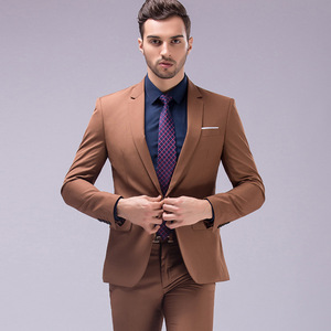 Wholesale <strong>Multi</strong> Color Men's <strong>Suit</strong> Formal Business <strong>Suits</strong> 2 Pieces Men Wedding <strong>Suits</strong> Luxury Men Party Wear - Product Image 2