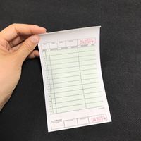 Papier de facturation pour invités 2024, papier offset de luxe, pour usage en restaurant, carton durable, carton ondulé, impression recto-verso sur papier journal