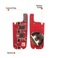 Xhorse XNFO01EN Télécommande universelle 4 boutons sans fil pour Ford Version anglaise