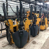 Machine de déplacement d'arbres pour chargeuse compacte, avec accessoires de chargement et pelle de déplacement d'arbres, pour le déplantage et le déracinement, à prix économique