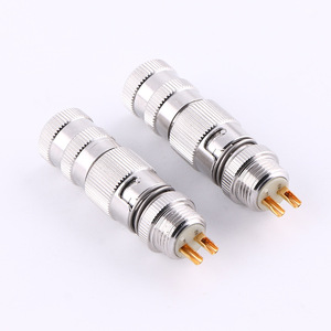 ขั้วต่อ CSP CT24 แบบ 2 ขา ทำจากสแตนเลส พร้อมปลั๊กและเต้ารับแบบเสียบเร็ว สำหรับงานอิเล็กทรอนิกส์ - Product Image 4