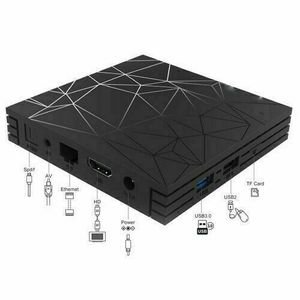 <b>Tv</b> <b>Box</b> <b>Android</b> Q6 Plus 4k Hdmi Smart Media Player With Usb And Ethernet Ports For Home Entertainment - Product Image 1