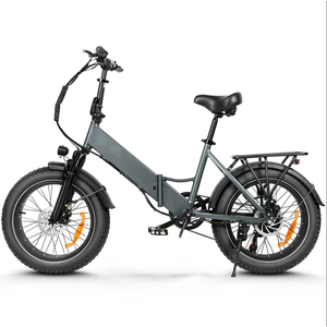 Bicicleta Eléctrica Plegable de 20 Pulgadas con Llantas Gruesas, 500w, Urbana, Precio Económico, Cuadro en S - Product Image 6