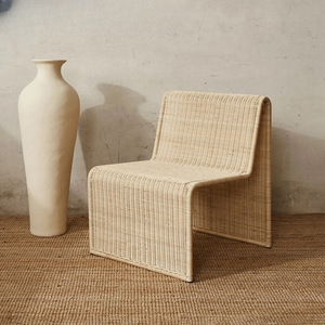 Tapis rond <span class=keywords><strong>de</strong></span> haute qualité pour <span class=keywords><strong>salon</strong></span>, patio, maison, chaise, fait à la main, tissé lourd, blanc, tressé, rond, pour chaise - Product Image 6