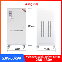 Stabilisateur de tension AC industriel 10 kVA, régulateur 380 V, série SJW avec affichage numérique, alimentation stable