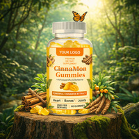 Bonbons à la cannelle berbérine ashwagandha de qualité supérieure 60 suppléments à base de plantes végétaliens et sans gélatine