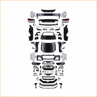 Kit carrosserie complet pour Audi Q7 4L 2006-2015, style SQ7 4M.5 2020+, pare-chocs avant et arrière, conversion complète
