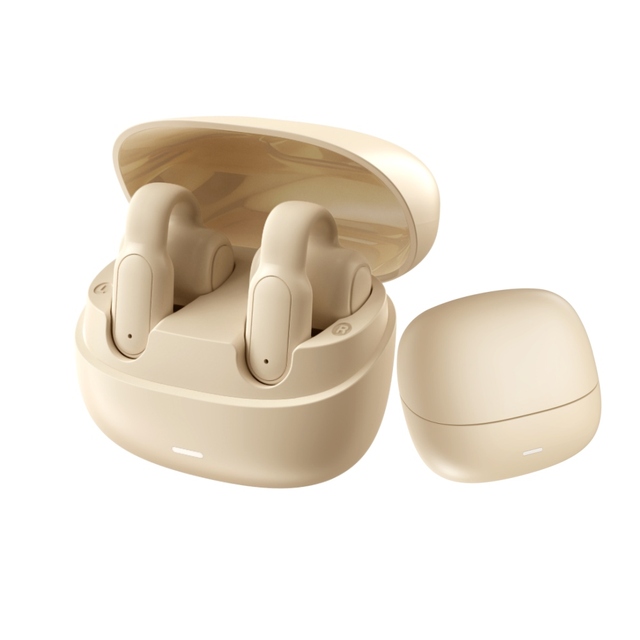 Factory Wholesale Best Small Sport Open Ear Clicp on Noise Cancelling bluetooth Earbuds with Mic