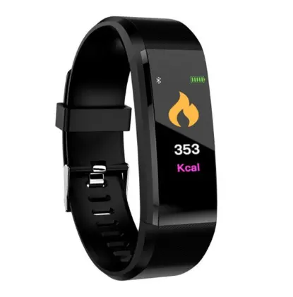 ID115plus Theo Dõi Nhịp Tim Huyết Áp Thể Dục Smartband Dây Đeo Cổ Tay Theo Dõi Sức Khỏe Tập Thể Dục Tay 115 Plus Đồng Hồ Thông Minh