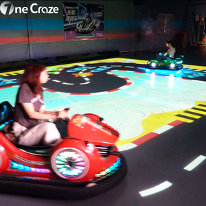 Équipement de jeu interactif immersif en projection pour voitures tamponneuses et karting en intérieur pour parcs d'attractions commerciaux - Product Image 4