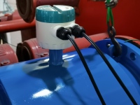 Débitmètre électromagnétique à bride pour gros tuyaux avec convertisseur séparé et câble de 10 m pour eaux usées