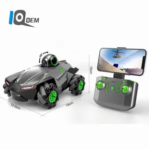 IQOEM 2.4G rc 비디오 탐사 차는 감독 카메라 자동차 와이파이 드리프트 스턴트 소년 원격 제어 자동차 장난감 모델을 따른다